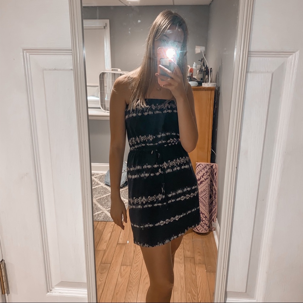 Black & Tan Cover Up Dress